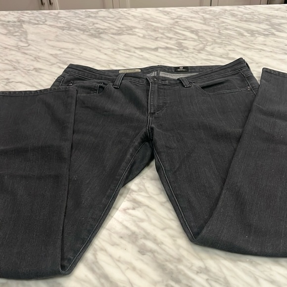 Ag Adriano Goldschmied Pants - AG Adriano Goldschmied dark gray Stevie Ankle skinny jeans